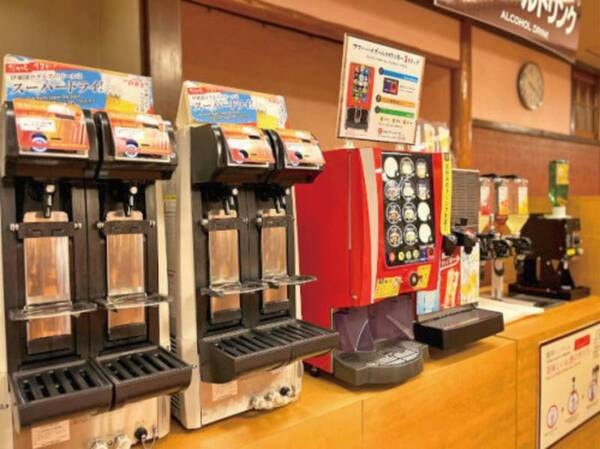 アルコール類も飲み放題!