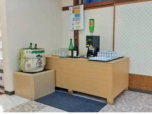 【夕食バイキング/例】地酒コーナー