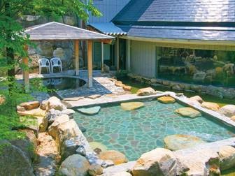 白沢高原ホテル/【露天風呂】疲労回復、ストレス解消に最適のアルカリ性単純温泉♪