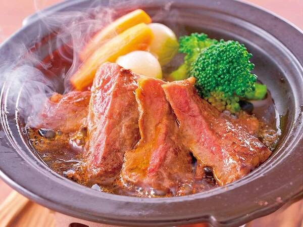 【9/1~11/30】ステーキ陶板焼き
