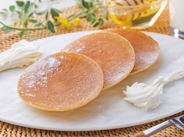 朝食:パンケーキ※イメージ