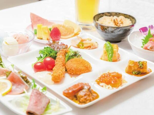 夕食バイキング/例
