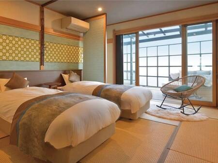 【月桂樹】リビングテラス+露天客室/例