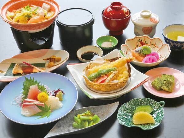【奥熊野会席/例】三重ブランド「熊野地鶏」と熊野の旬の食材を揃えた会席