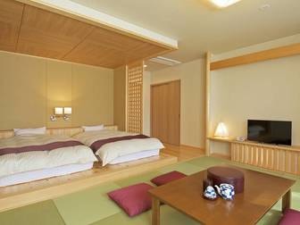 入鹿温泉　ホテル瀞流荘／【和洋室/例】リニューアルした広々和洋室