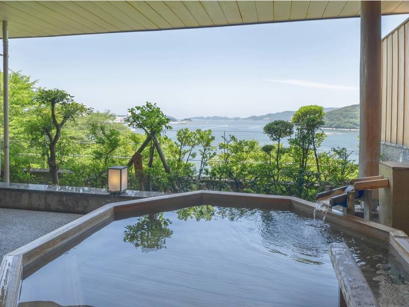 【風見の湯】露天風呂