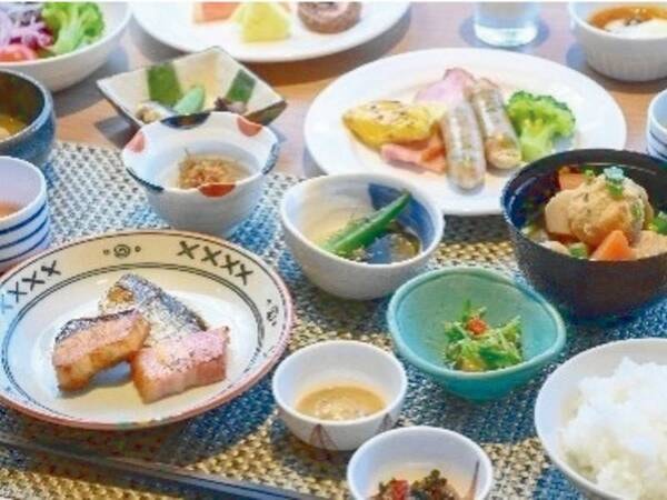 朝食和洋ブッフェ/一例