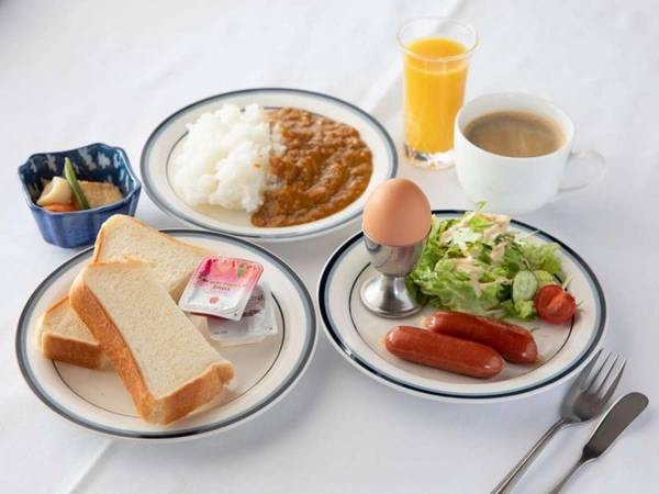 朝食セミセルフ形式/一例