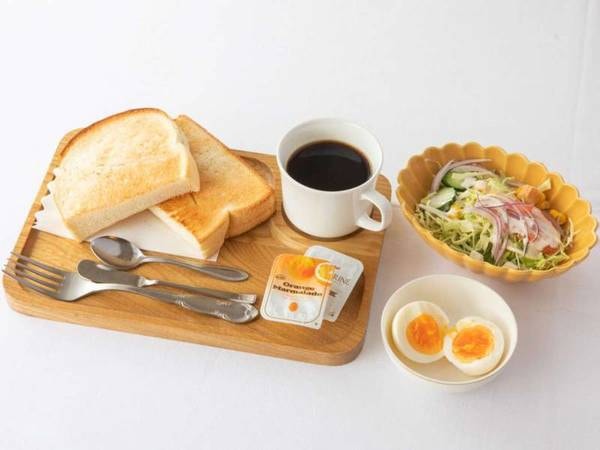 【シンプルスティ】朝食付きプランミニ洋食セット/一例