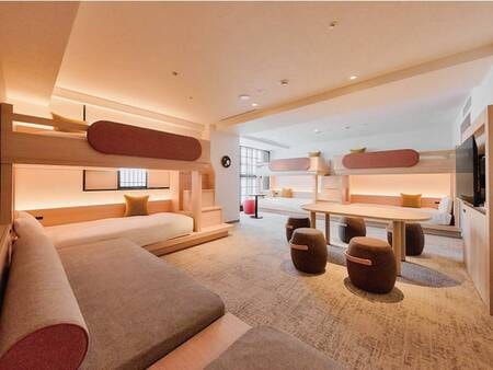 禁煙デラックスファミリー45㎡（一例）※最大定員8名