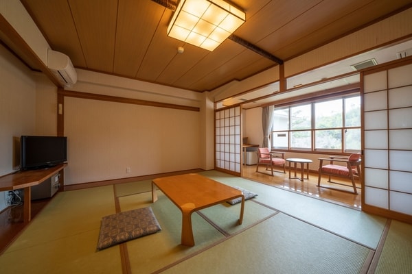 【和室／例】ゆっくり畳で寛げるのが嬉しい