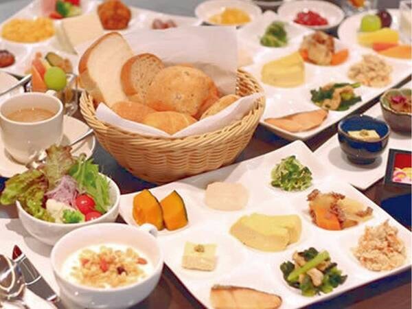 一泊朝食バイキング/例
