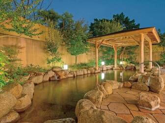 万葉の湯 ホテル京都エミナース/露天風呂