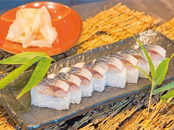 【朝食ビュッフェ/例】シェフが目の前で握る鯖寿司