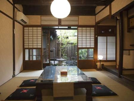 築80年以上の京町家を贅沢に貸切/一例