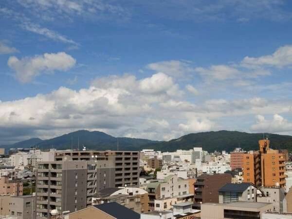 高層階からの京都の眺め