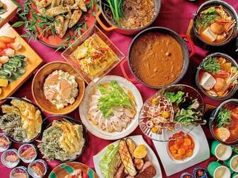 リゾートホテル蓼科／【夕食／例】豊富な種類を取り揃えた和洋中ビュッフェ