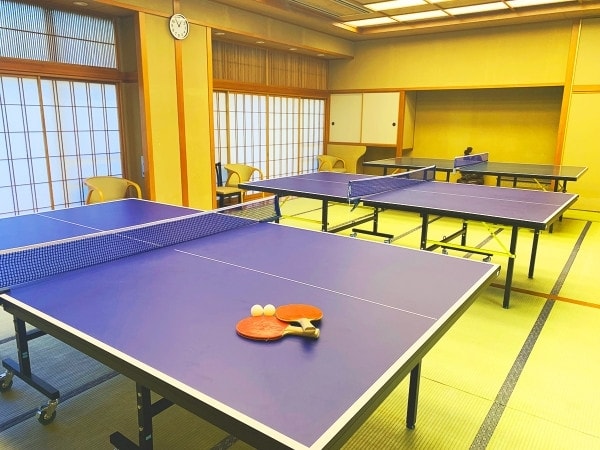 【卓球コーナー】館内では卓球をお楽しみいただけます