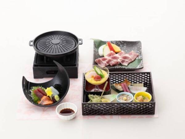 【創作和食膳+ハーフバイキング/例】
