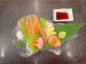 信州サーモン刺身/例