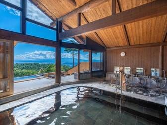 菱野温泉　常盤館／展望露天風呂「雲の助」