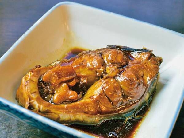 【夕食】名物「信州佐久鯉の旨煮」/例