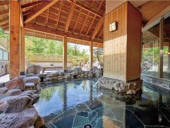 ホテルハーヴェスト蓼科アネックス／【スパリゾート鹿山の湯】自然を感じながら湯浴み