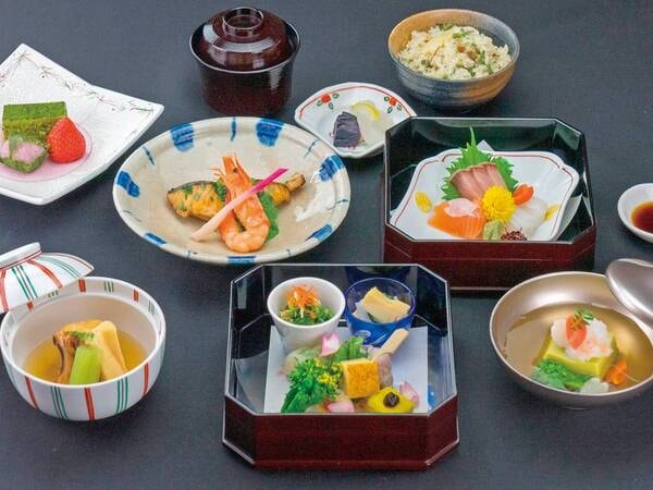 【選べる和洋プラン/和食の例】洋食または和食よりグループ毎に選択