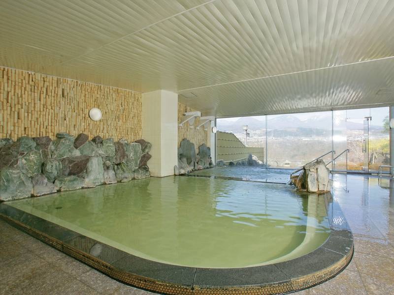 【内風呂】浴槽は「あつめ」と「ふつう」の2つからお好みで