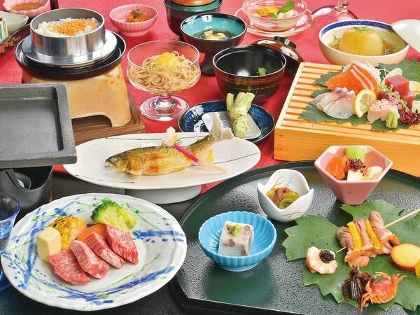 グレードUP!信州プレミアム牛付会席/料理一例