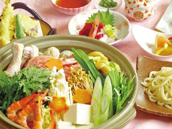 【塩ちゃんこ鍋/例】季節野菜たっぷり！みんなでワイワイ楽しめる鍋プラン