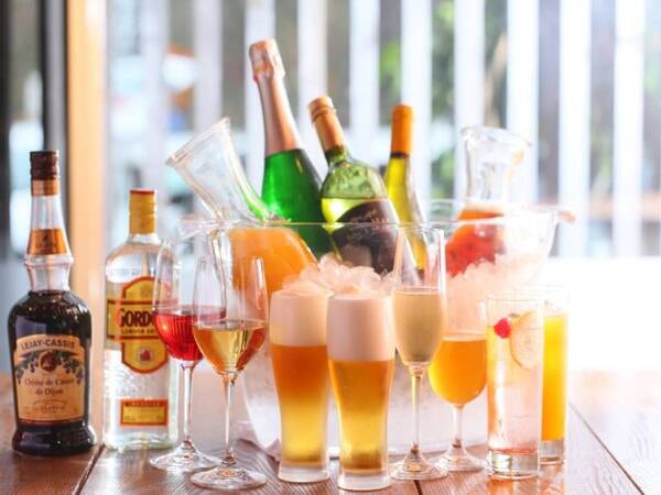 【飲み放題付/例】夕食時、バーラウンジにて飲み放題
