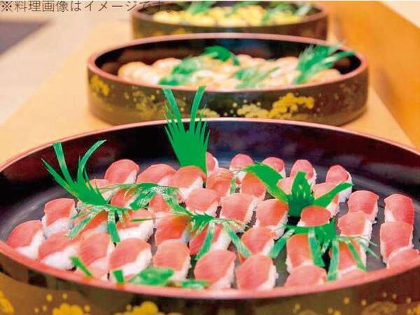 約60種類和洋中バイキング/握り寿司