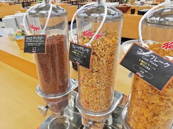 朝食バイキング・フレーク例