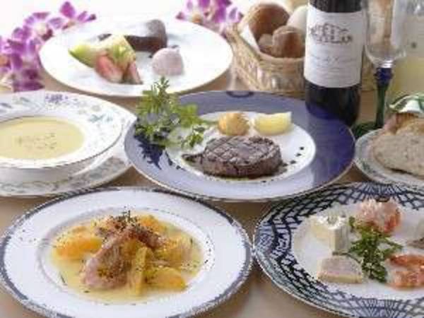 フランス料理フルコース/一例