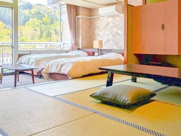 スタンダード和洋室ツイン6名定員浴槽無/例