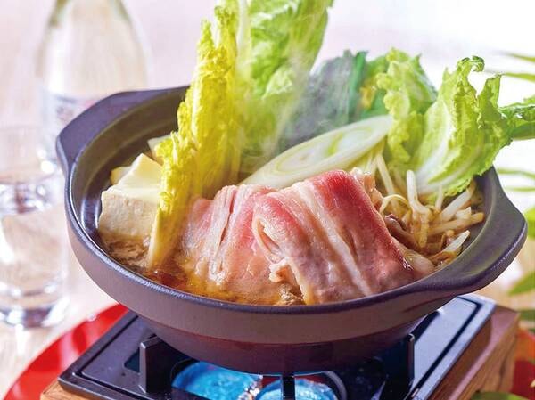 桜山豚と野菜の鍋 ※イメージ