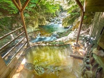 源泉かけ流し 渓流のゆの宿 塩の湯 柏屋旅館/らいていの湯