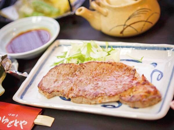 【牛ステーキor鮑】信州味覚の会席/牛ステーキ(例)