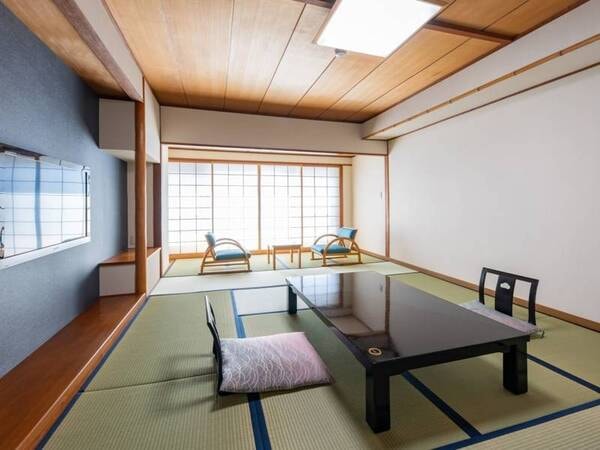 【スタンダード和室12畳※眺望なし】落ち着きのあるスタンダードで伝統的な和室。