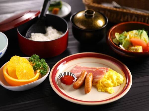 小さなお子様用の朝食一例