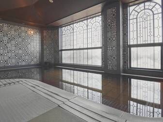 神秘なる諏訪湖に心癒される宿 上諏訪温泉 しんゆ/男性大浴場