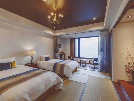 光神　10畳和室ベッド【湖眺望】/例