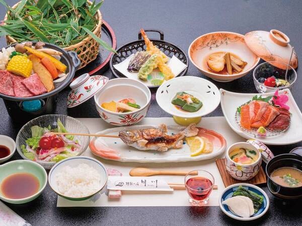 信州黒毛和牛付!旬味の郷土会席