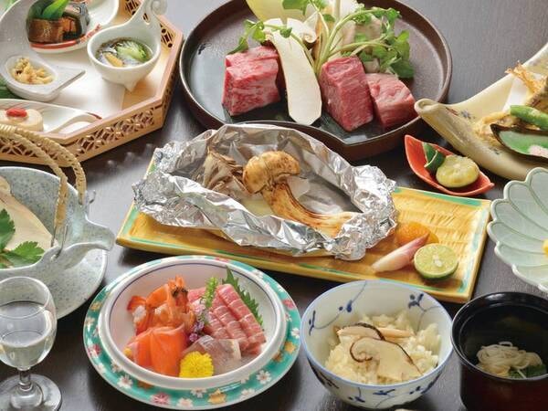 【11/24までの期間限定！】松茸を使った品々が揃ったプレミアム松茸5品付き会席/例