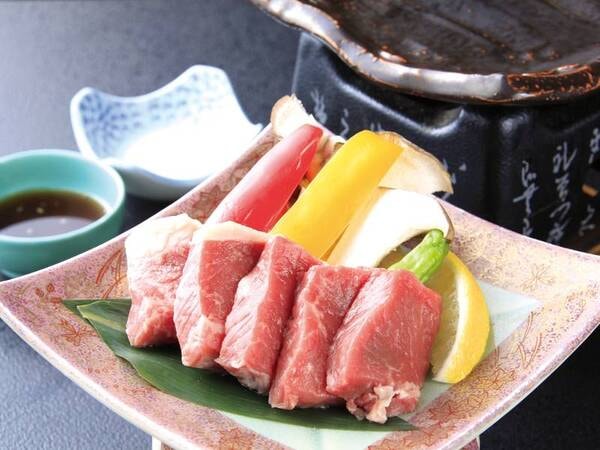 【信州牛石焼き会席の料理/例】絶品の信州牛を石焼きで！