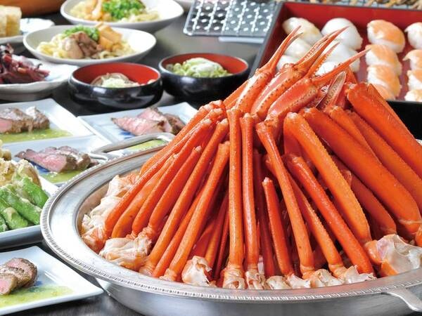 【約70種！信州バイキング/例】実演料理、囲炉裏料理など約70種バイキング