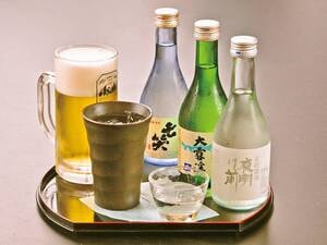 【90分飲み放題/例】生ビール・焼酎・日本酒・ソフトドリンクが90分飲み放題