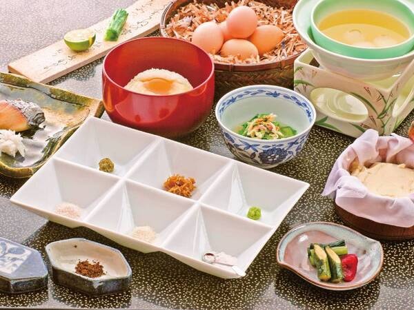 【朝食(和食)/例】朝食は和食・洋食を選択可能
