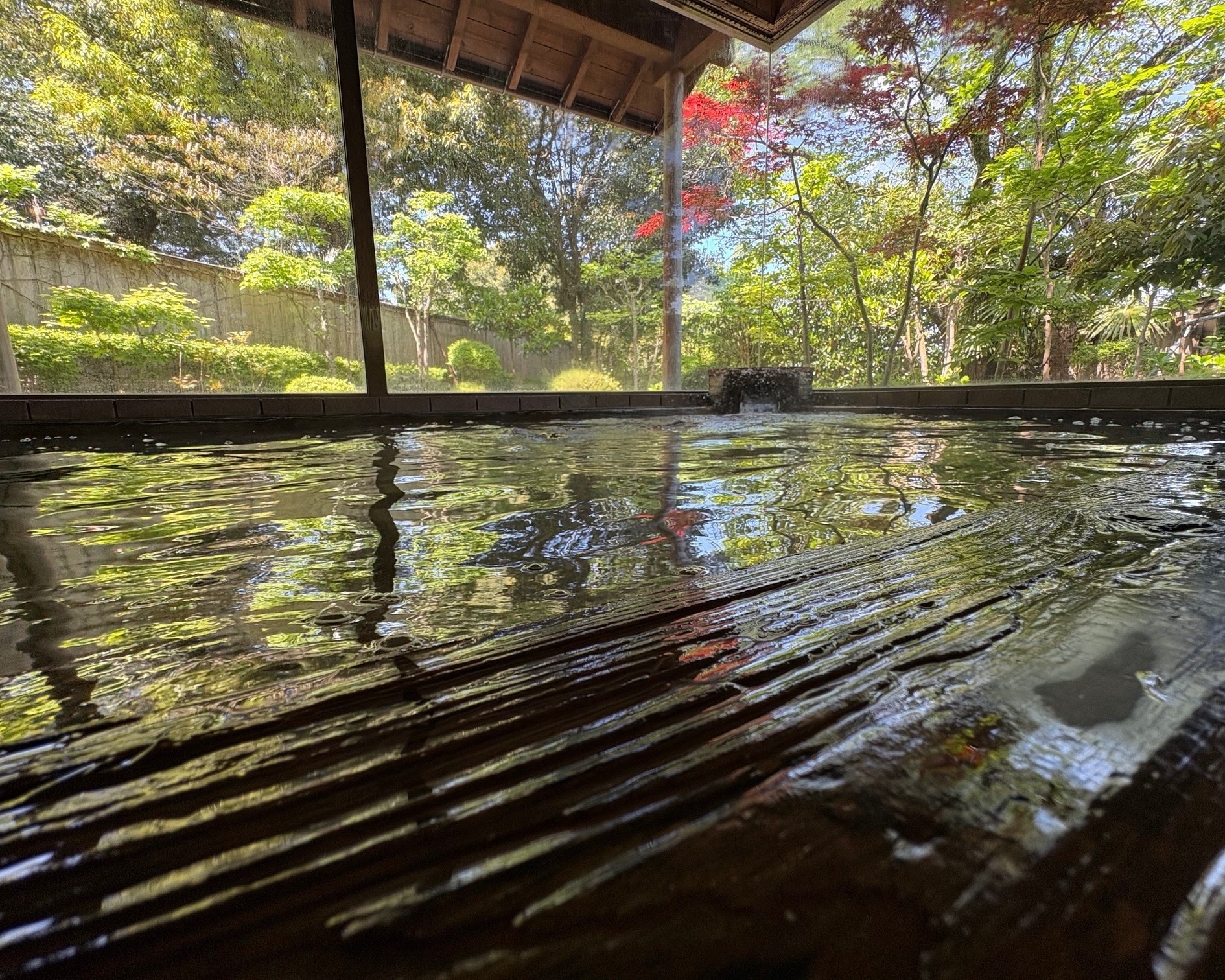 檜の香りに包まれて、心も体もリラックス